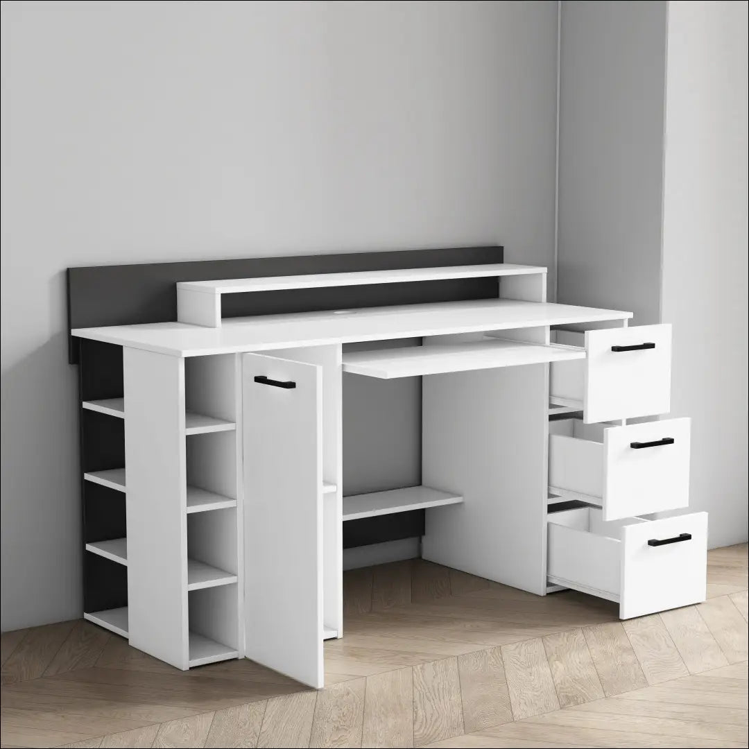 Darbo stalas BI299 - €160 Save 50% 100-200, __label:Pristatymas 1-2 d.d., biuro-baldai, biuro-stalai, color-balta €100