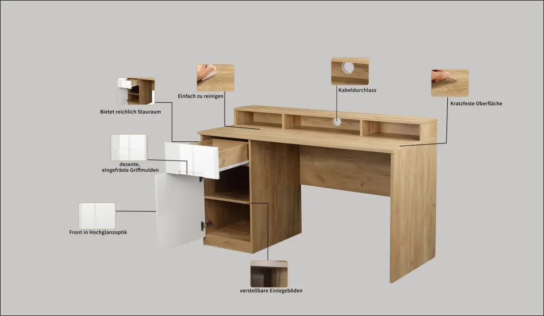 Darbo stalas BI315 - €145 Save 50% 100-200, __label:Pristatymas 1-2 d.d., biuro-baldai, biuro-stalai, color-balta €100
