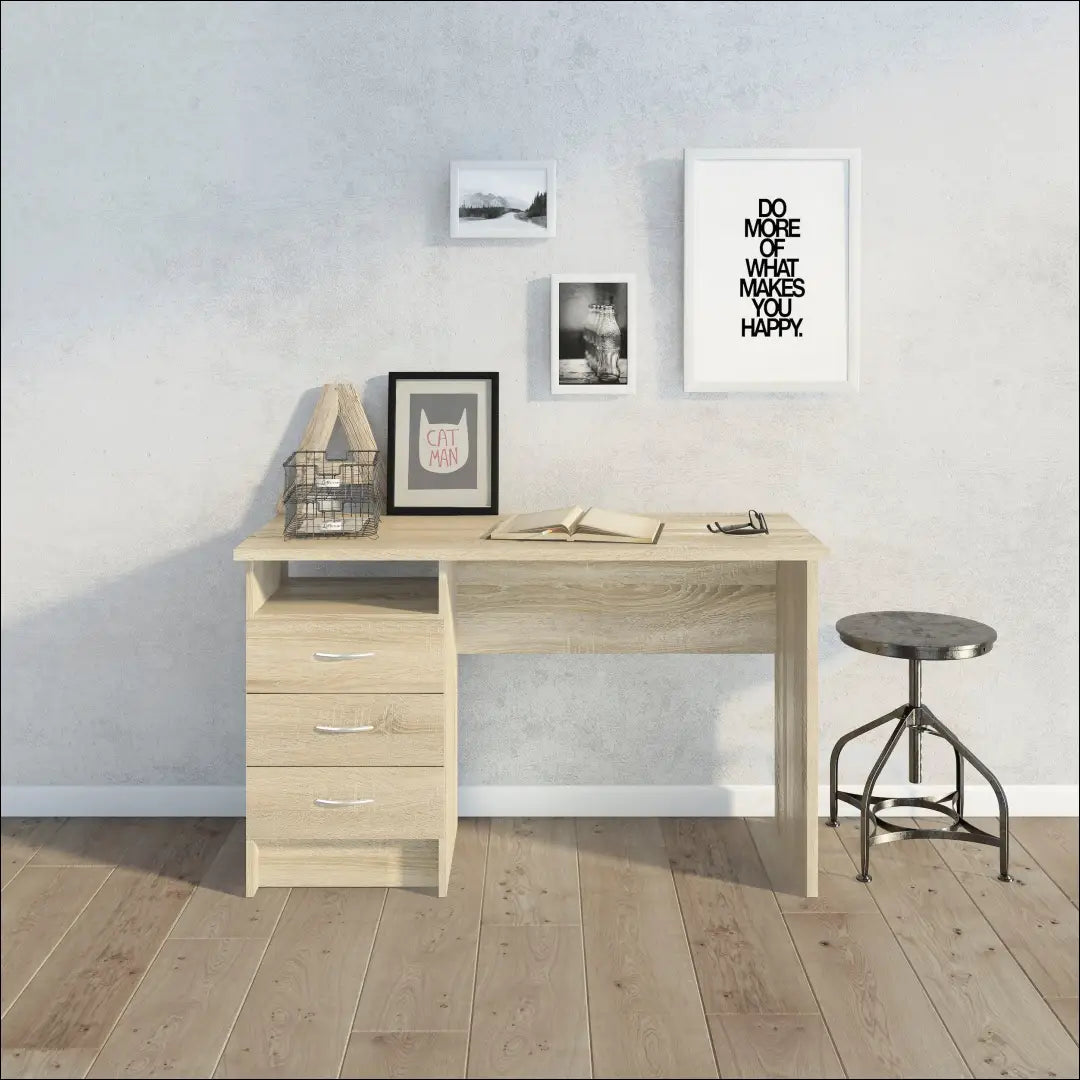 Darbo stalas BI318 - €90 Save 50% 50-100, __label:Pristatymas 1-2 d.d., biuro-baldai, biuro-stalai, color-ruda Biuro