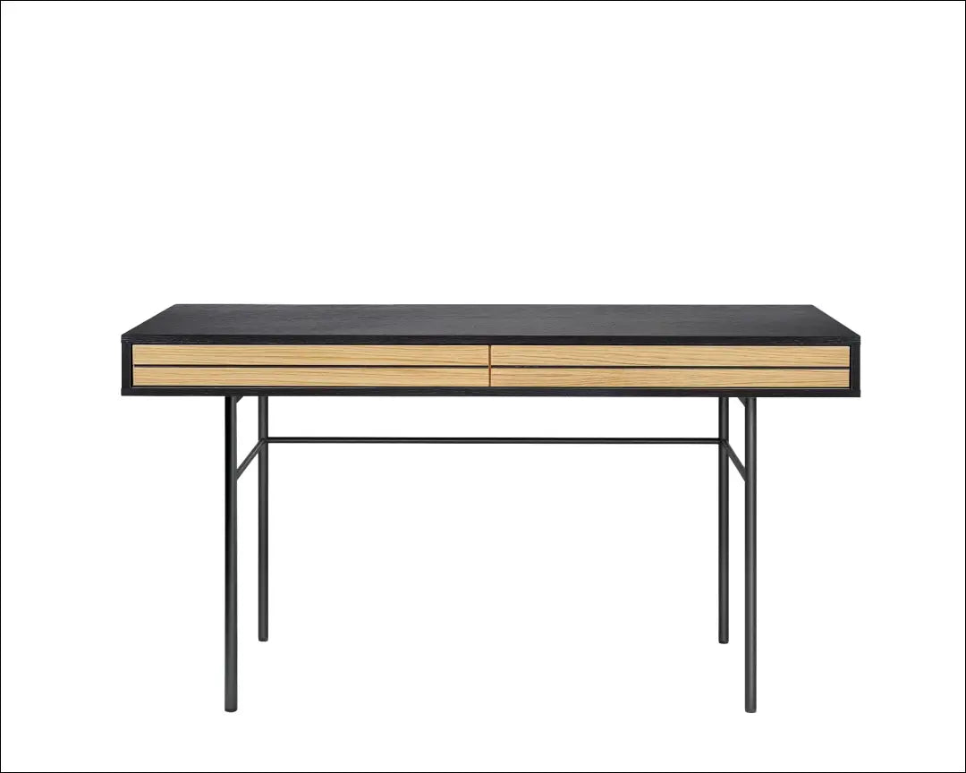 Darbo stalas BI319 - €320 Save 50% __label:Pristatymas 1-2 d.d., biuro-baldai, biuro-stalai, color-juoda, color-ruda