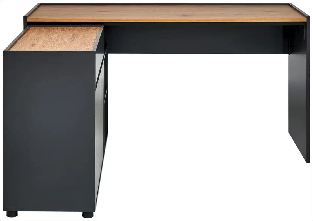 Darbo stalas BI347 - €105 Save 60% 100-200, __label:Pristatymas 1-2 d.d., color-juoda, color-ruda, material-mediena