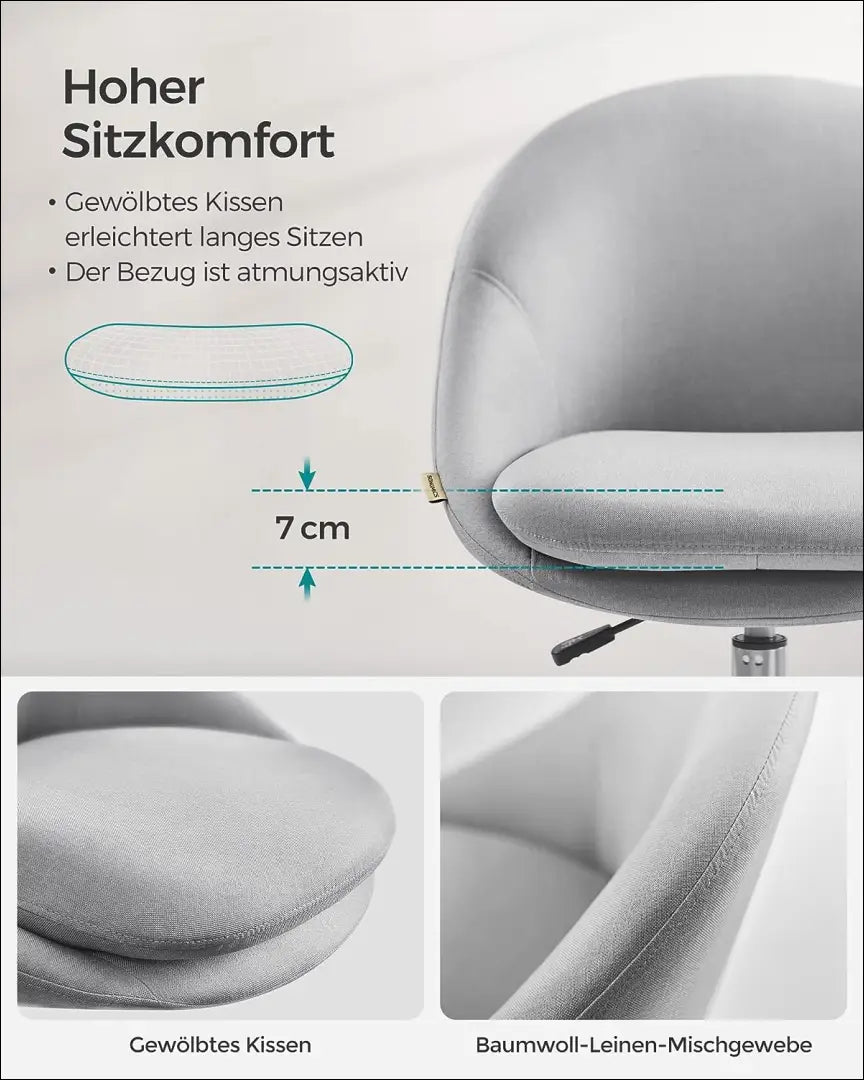 Darbo stalo kėdė SM628 - €120 Save 40% 100-200, __label:Pristatymas 5-14 d.d., biuro-baldai, biuro-kedes, notouch30