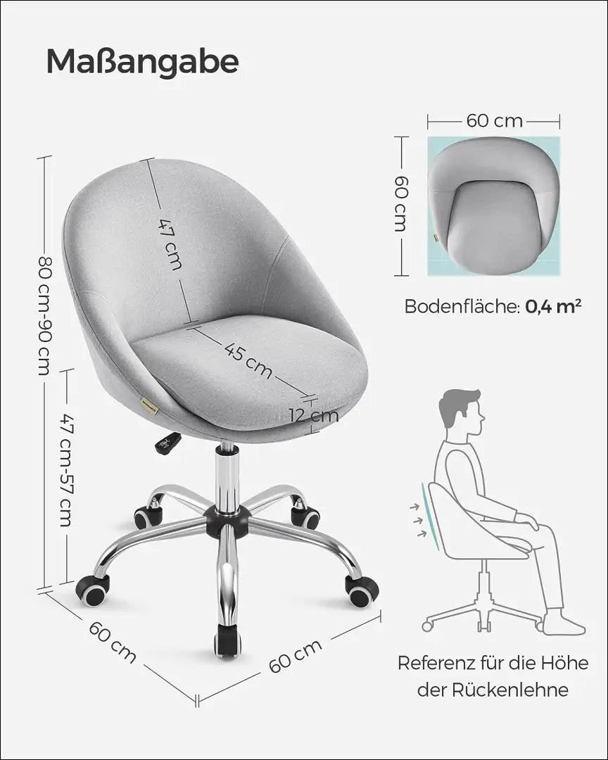 Darbo stalo kėdė SM628 - €120 Save 40% 100-200, __label:Pristatymas 5-14 d.d., biuro-baldai, biuro-kedes, notouch30