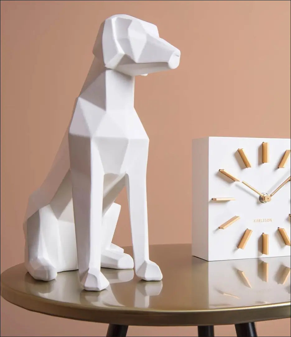 Dekoracija “Origami Šuo” DI10906 - €23 Save 50% __label:Pristatymas 1-2 d.d., color-balta, dekoracijos, interjeras,