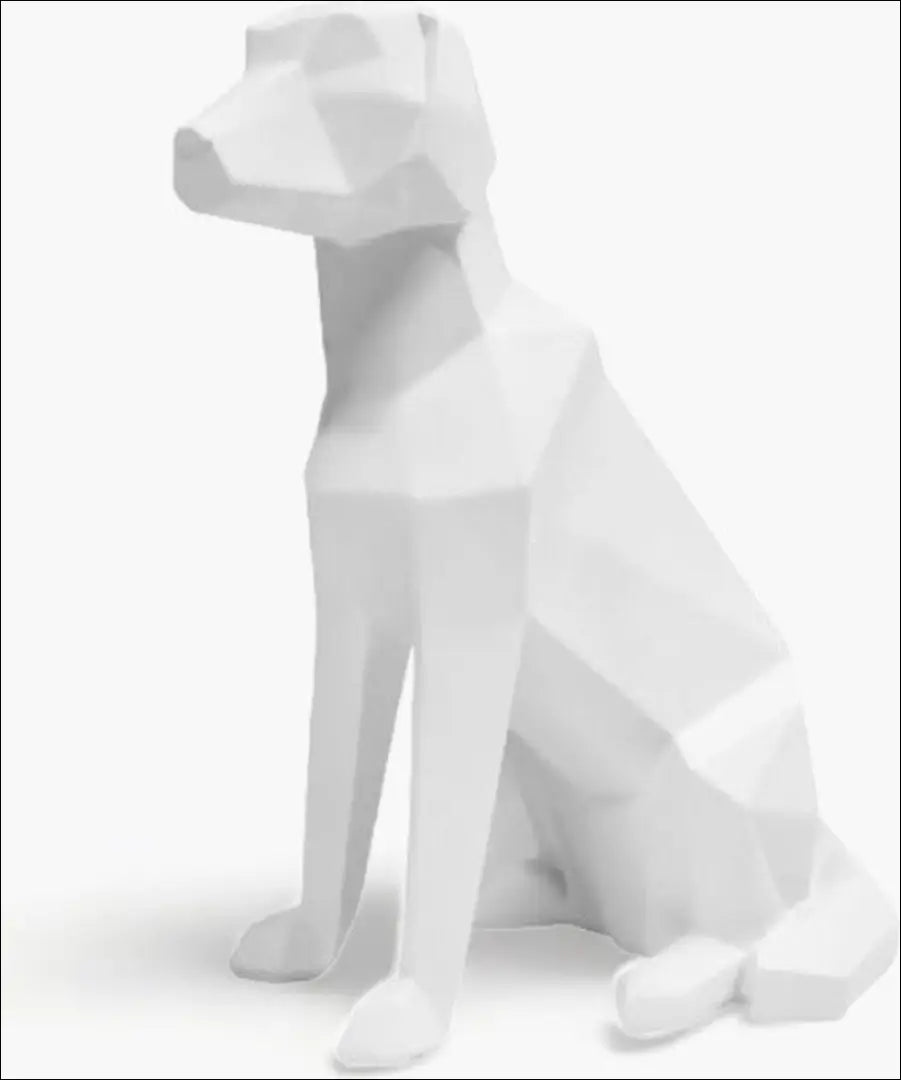 Dekoracija “Origami Šuo” DI10906 - €23 Save 50% __label:Pristatymas 1-2 d.d., color-balta, dekoracijos, interjeras,