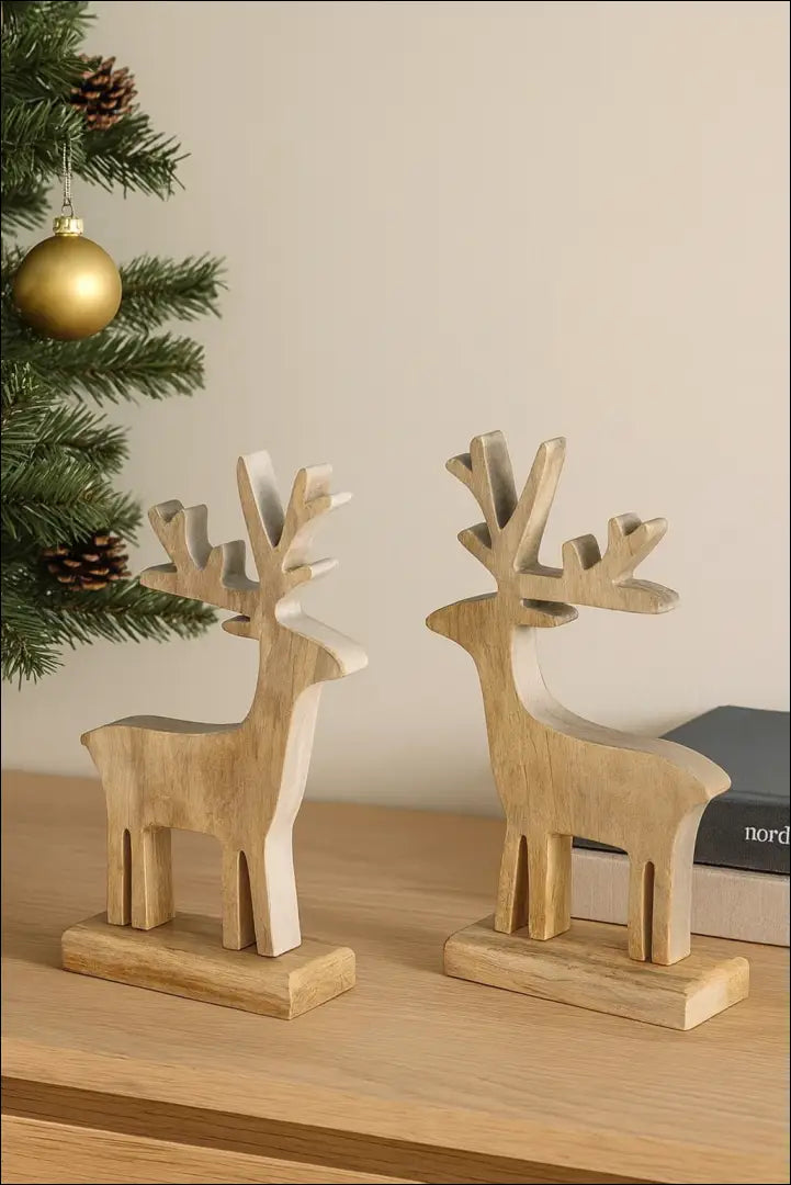 Dekoracijų komplektas (2vnt) DI4750 - €20 Save 60% __label:Pristatymas 1-2 d.d., color-balta, color-pilka, color-ruda,