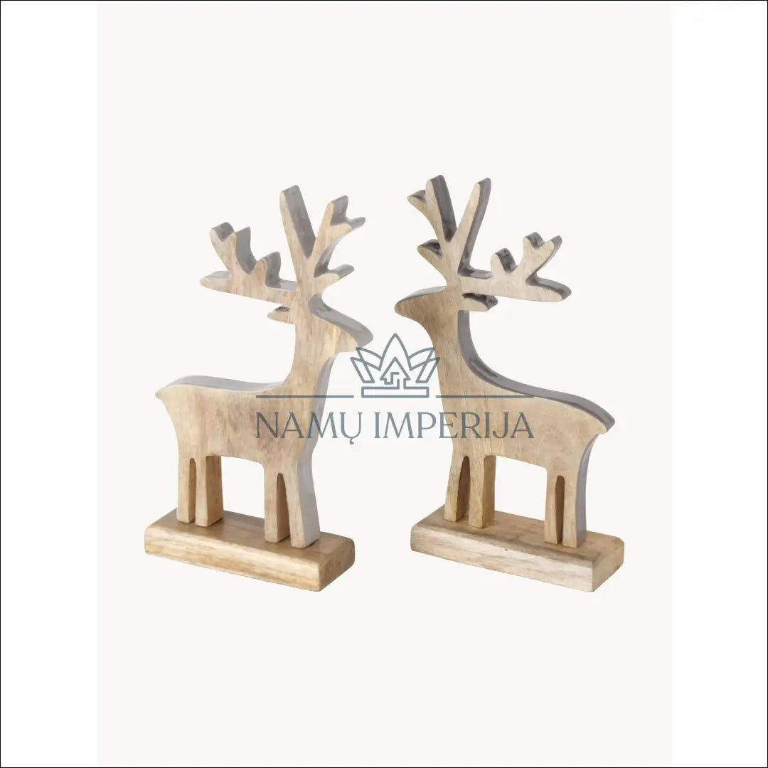Dekoracijų komplektas (2vnt) DI4750 - €25 Save 50% 25-50, __label:Pristatymas 1-2 d.d., color-balta, color-pilka,