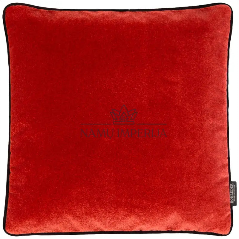 Dekoratyvinė aksominė pagalvėlė DI10263 - €34 Save 50% 25-50, __label:Pristatymas 1-2 d.d., color-raudona, interjeras,