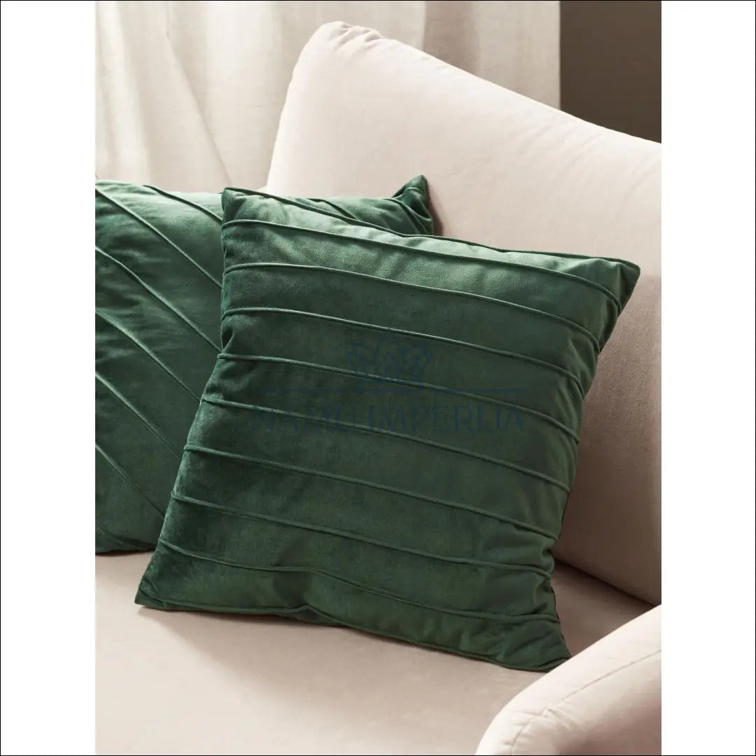 Dekoratyvinė aksominė pagalvėlė DI4330 - €12 Save 50% __label:Pristatymas 1-2 d.d., color-zalia, interjeras,