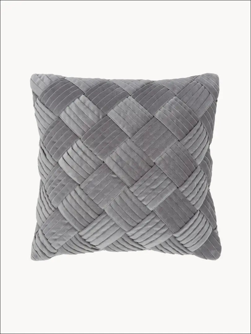 Dekoratyvinė aksominė pagalvėlė DI4471 - €18 Save 55% __label:Pristatymas 1-2 d.d., color-pilka, interjeras,