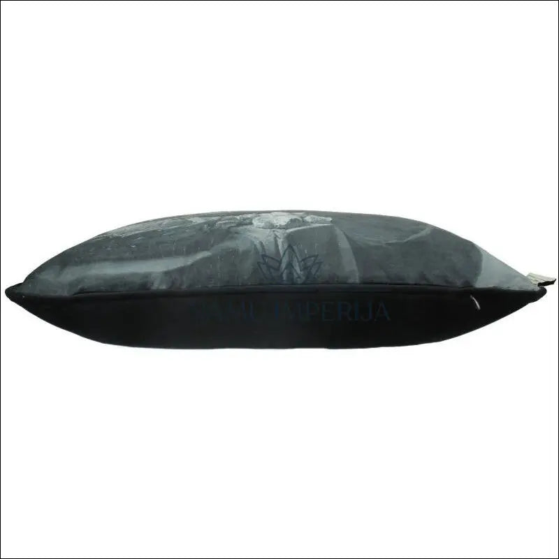 Dekoratyvinė aksominė pagalvėlė DI5880 - €16 Save 55% __label:Pristatymas 1-2 d.d., color-juoda, color-pilka,
