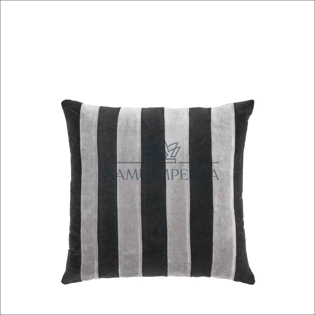 Dekoratyvinė aksominė pagalvėlė DI7357 - €27 Save 50% 25-50, __label:Pristatymas 1-2 d.d., color-juoda, color-pilka,