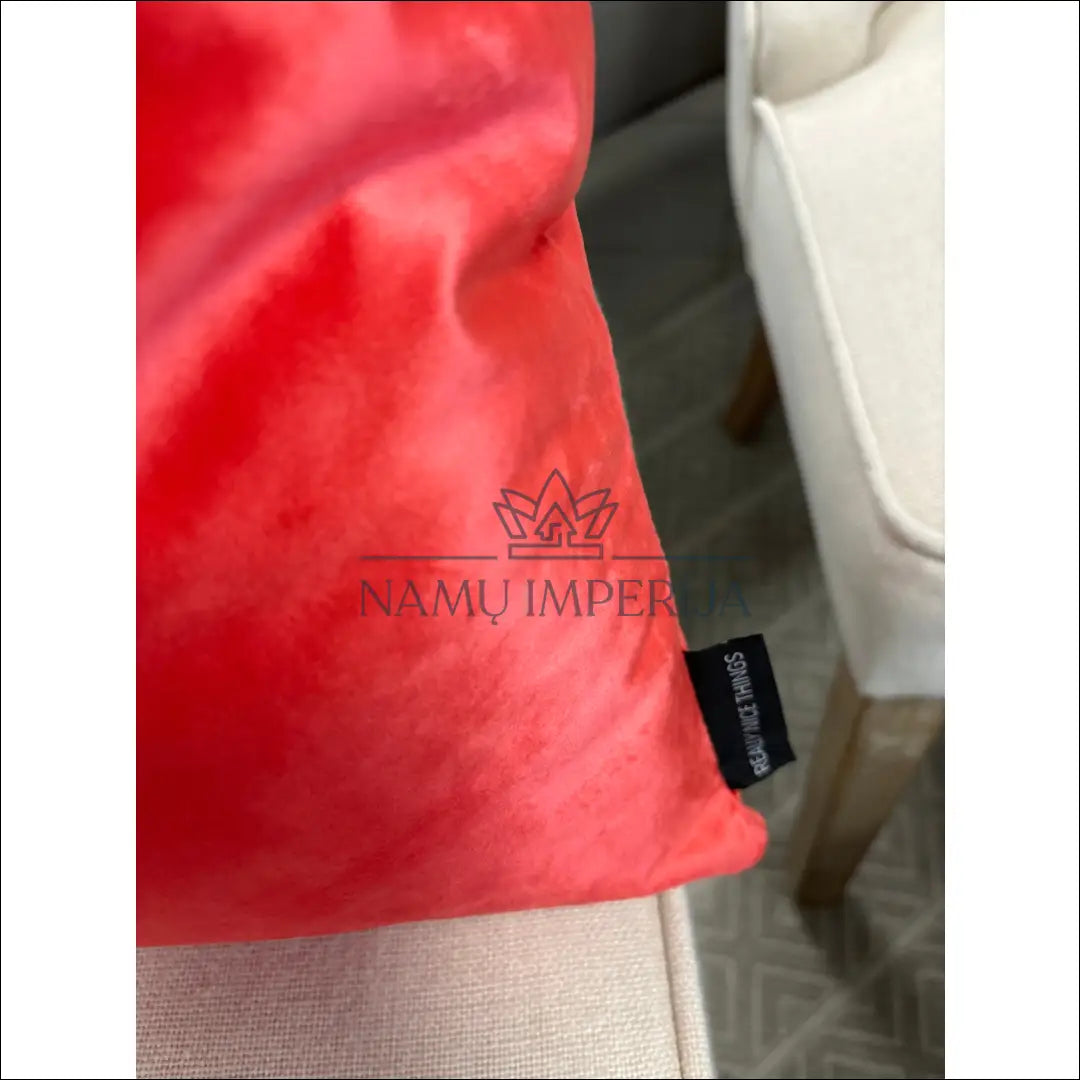 Dekoratyvinė aksominė pagalvėlė DI7378 - €22 Save 55% __label:Pristatymas 1-2 d.d., color-rozine, interjeras,