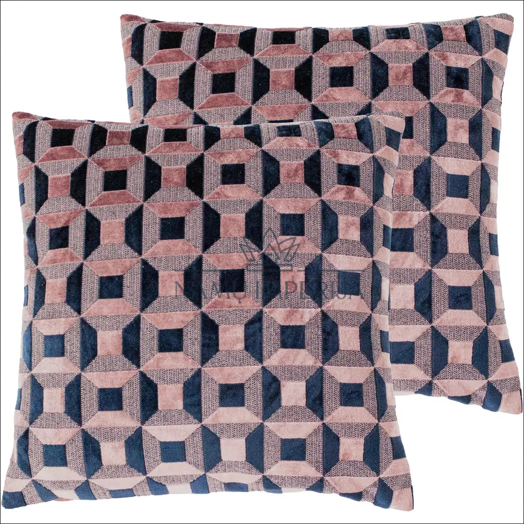 Dekoratyvinė aksominė pagalvėlė DI8907 - €13 Save 50% __label:Pristatymas 1-2 d.d., color-melyna, color-rozine,