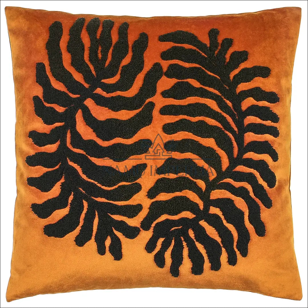 Dekoratyvinė aksominė pagalvėlė DI9050 - €9 Save 50% __label:Pristatymas 1-2 d.d., color-geltona, color-juoda,