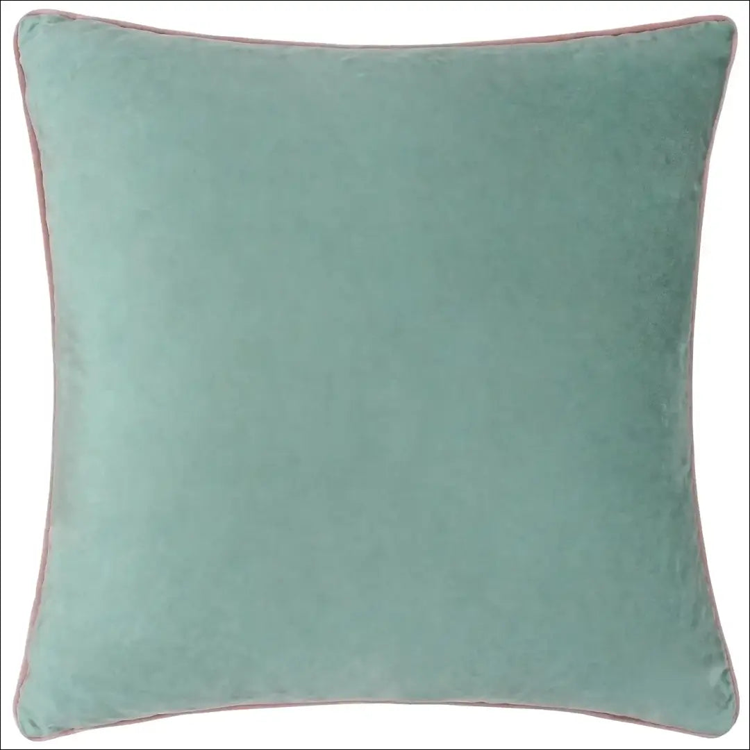 Dekoratyvinė aksominė pagalvėlė DI9053 - €9 Save 55% __label:Pristatymas 1-2 d.d., color-rozine, color-turkis,