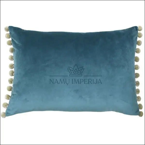 Dekoratyvinė aksominė pagalvėlė DI9113 - €13 Save 50% __label:Pristatymas 1-2 d.d., color-smelio, color-turkis,