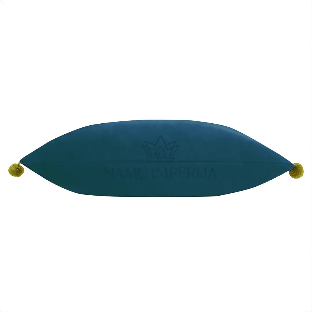 Dekoratyvinė aksominė pagalvėlė DI9115 - €13 Save 50% __label:Pristatymas 1-2 d.d., color-geltona, color-melyna,