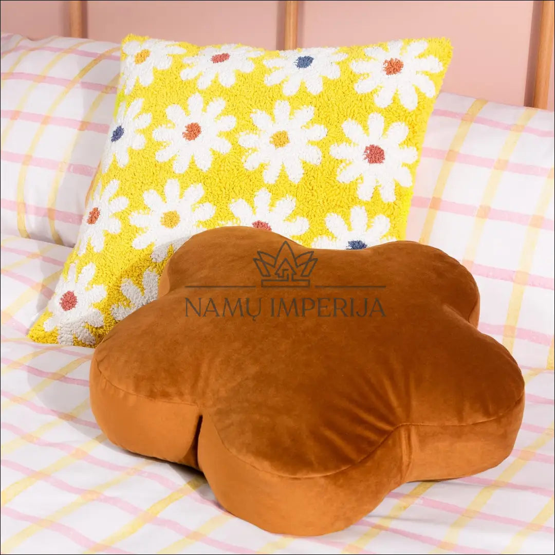 Dekoratyvinė aksominė pagalvėlė DI9148 - €15 Save 50% __label:Pristatymas 1-2 d.d., color-ruda, interjeras,