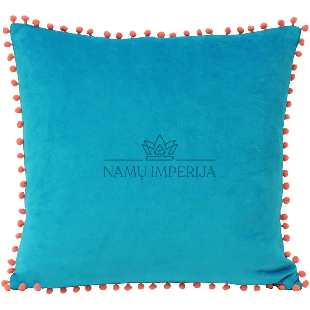 Dekoratyvinė aksominė pagalvėlė DI9151 - €11 Save 50% __label:Pristatymas 1-2 d.d., color-melyna, color-rozine,