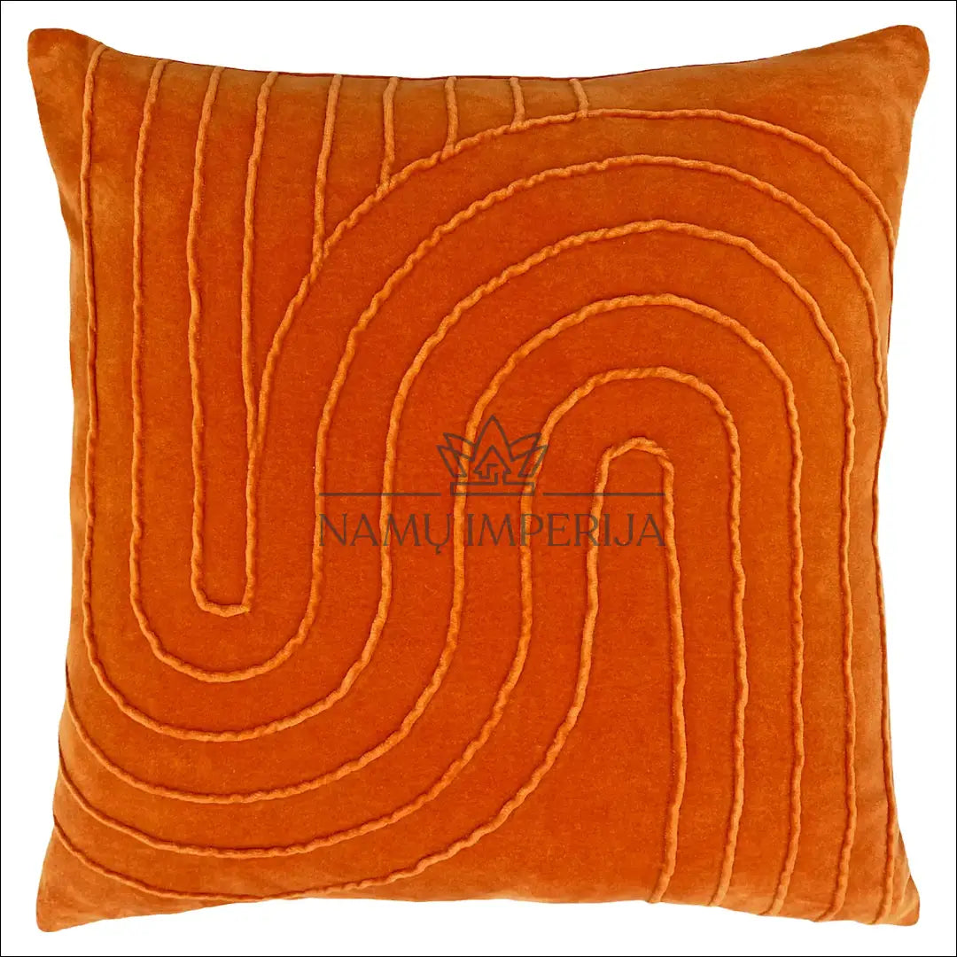 Dekoratyvinė aksominė pagalvėlė DI9184 - €15 Save 50% __label:Pristatymas 1-2 d.d., color-oranzine, interjeras,