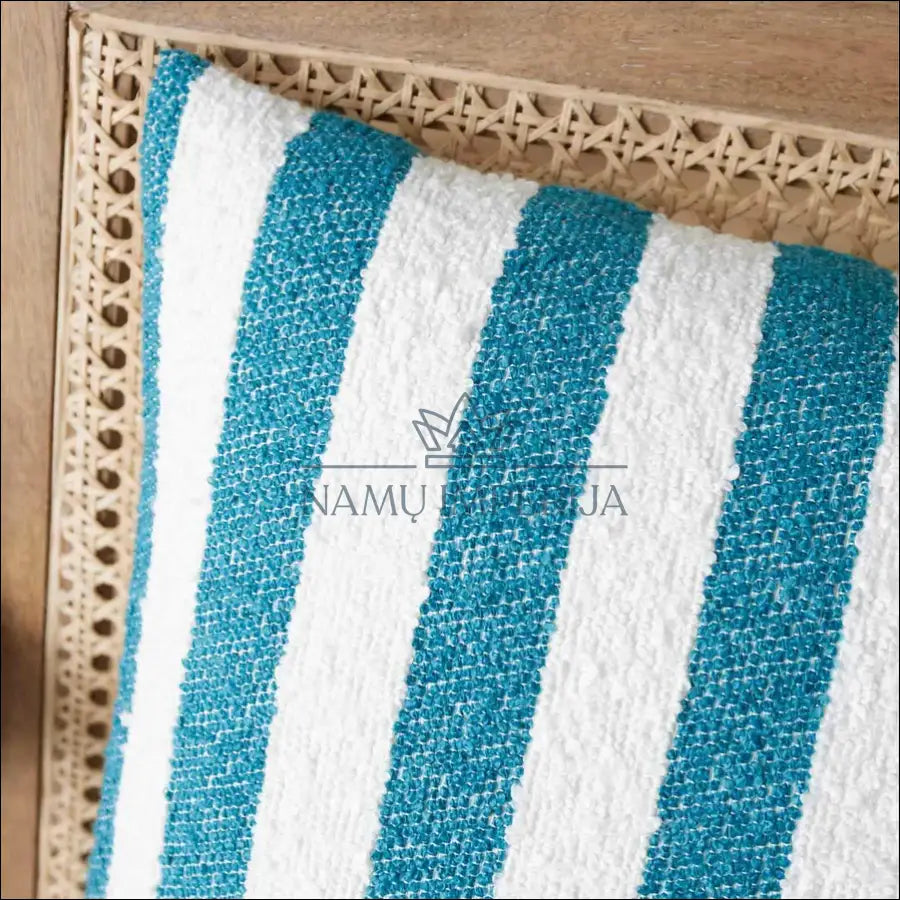 Dekoratyvinė boucle pagalvėlė DI8913 - €8 Save 50% __label:Pristatymas 1-2 d.d., boucle, color-balta, color-melyna,