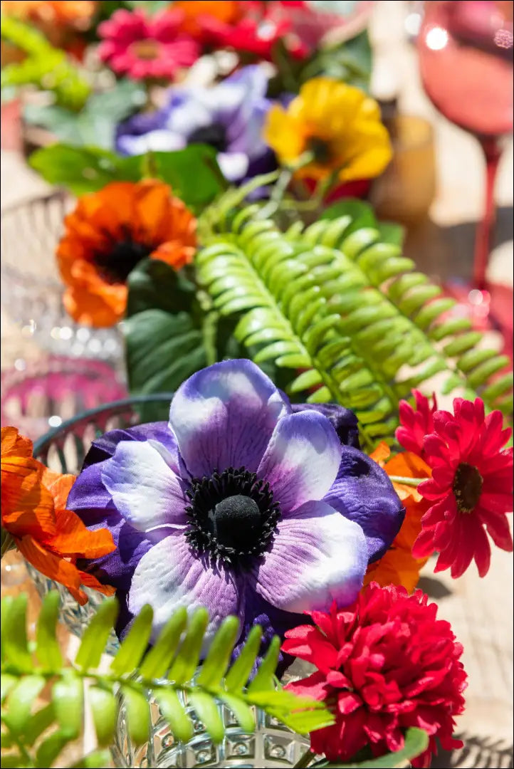 Dekoratyvinė gėlė DI9457 - €3 Save 60% __label:Pristatymas 1-2 d.d., augalai, color-violetine, interjeras,