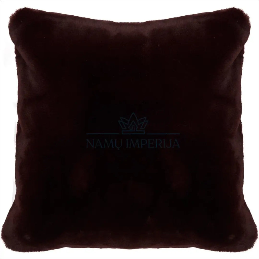Dekoratyvinė kailinė pagalvėlė DI6276 - €18 Save 50% color-raudona, interjeras, material-dirbtinis-kailis,