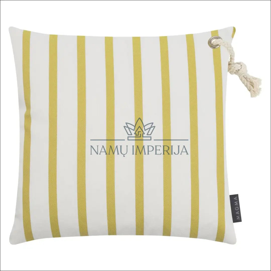 Dekoratyvinė lauko pagalvėlė DI6085 - €13 Save 50% color-balta, color-geltona, interjeras, baldai,