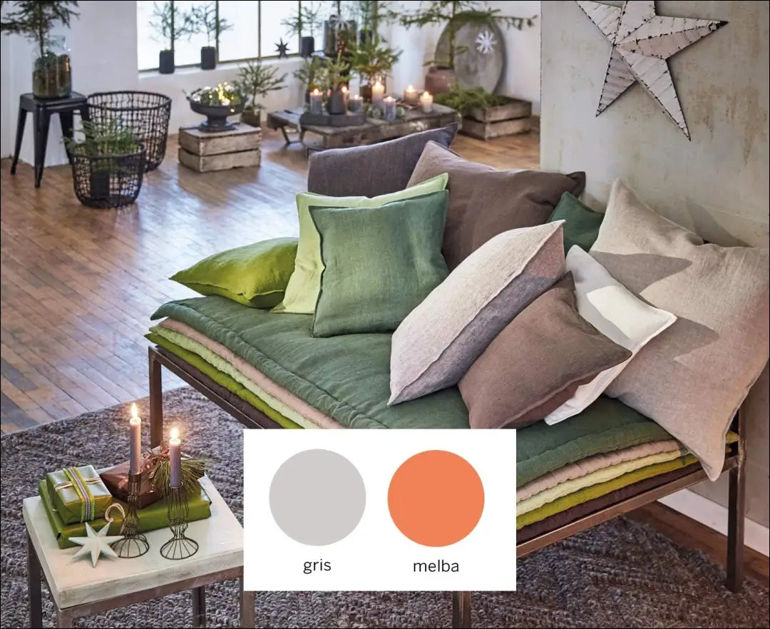 Dekoratyvinė lininė pagalvėlė DI7441 - €12 Save 55% __label:Pristatymas 1-2 d.d., color-smelio, interjeras,