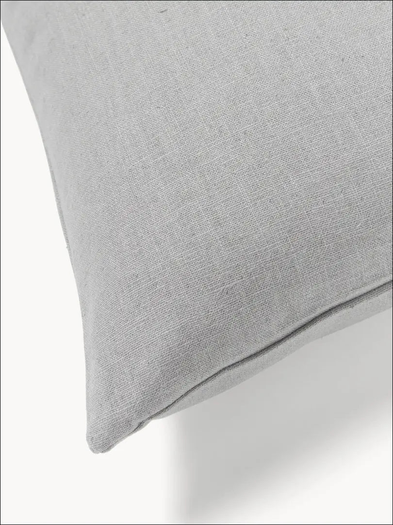 Dekoratyvinė lininė pagalvėlė DI7515 - €13 Save 55% __label:Pristatymas 1-2 d.d., color-pilka, interjeras,