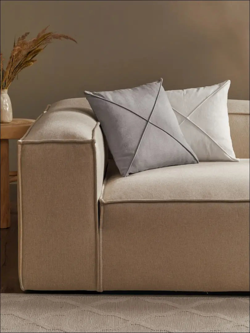Dekoratyvinė lininė pagalvėlė DI7515 - €15 Save 50% __label:Pristatymas 1-2 d.d., color-pilka, interjeras,
