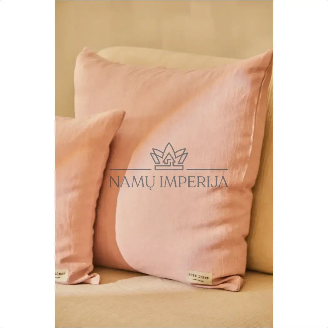 Dekoratyvinė lininė pagalvėlė DI7517 - €12 Save 60% __label:Pristatymas 1-2 d.d., color-rozine, interjeras,