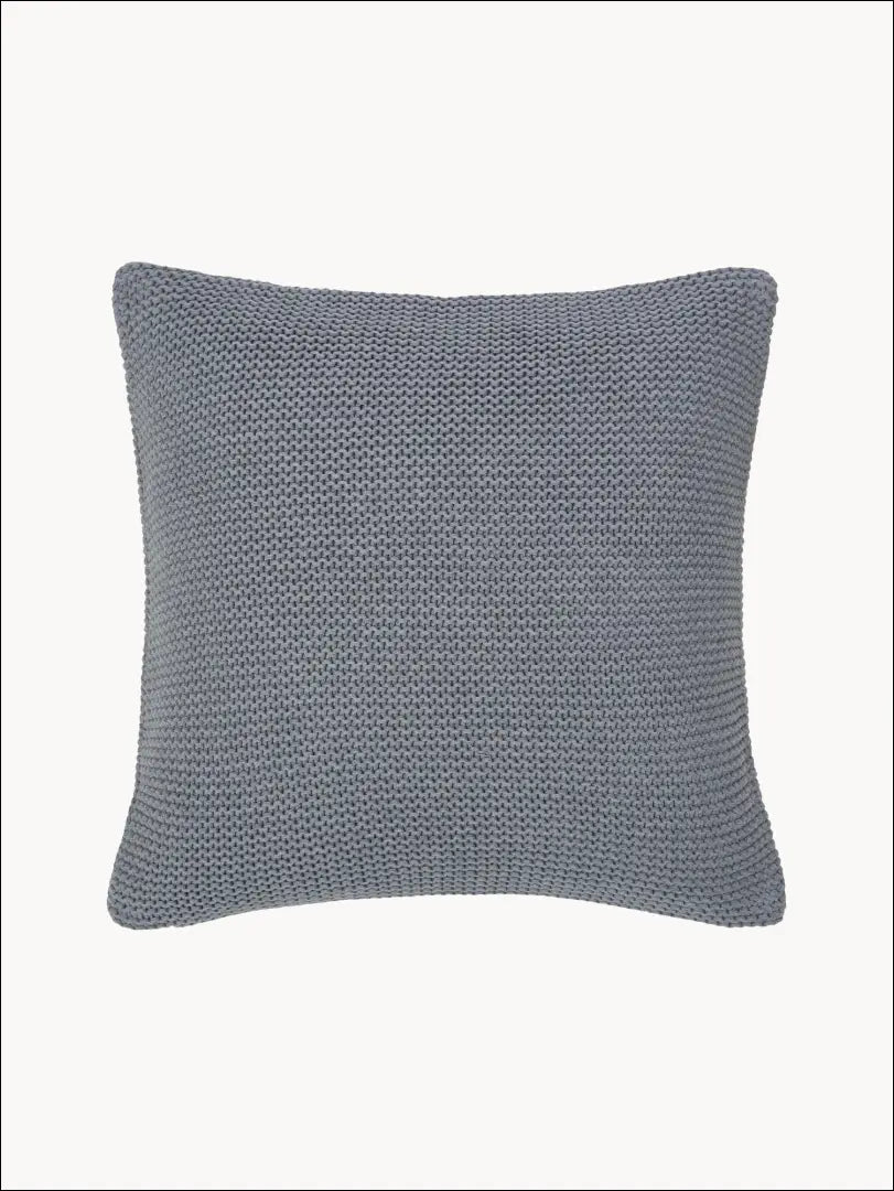 Dekoratyvinė megzta pagalvėlė DI4296 - €15 Save 50% __label:Pristatymas 1-2 d.d., color-pilka, interjeras,