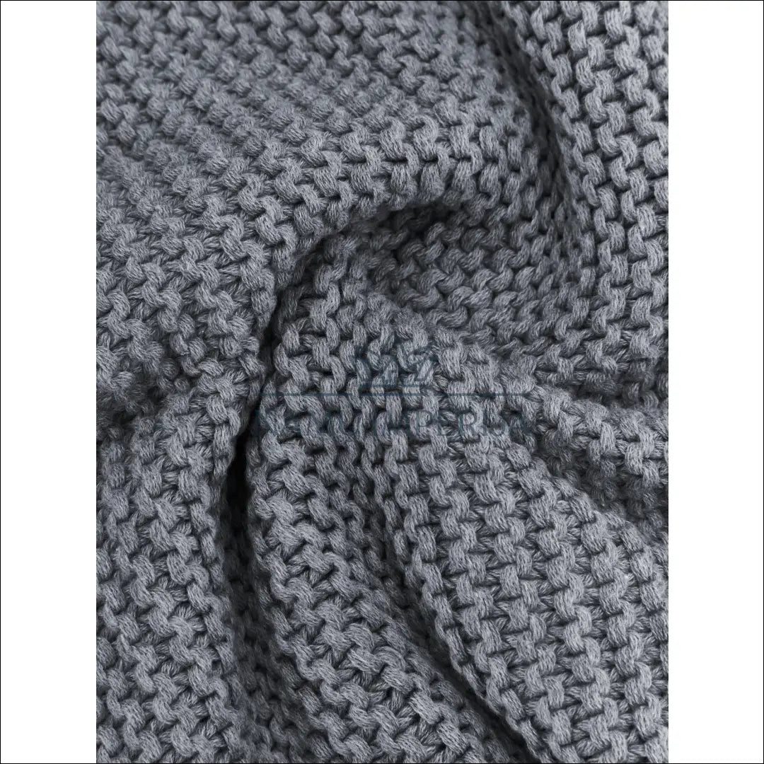 Dekoratyvinė megzta pagalvėlė DI4296 - €15 Save 50% __label:Pristatymas 1-2 d.d., color-pilka, interjeras,