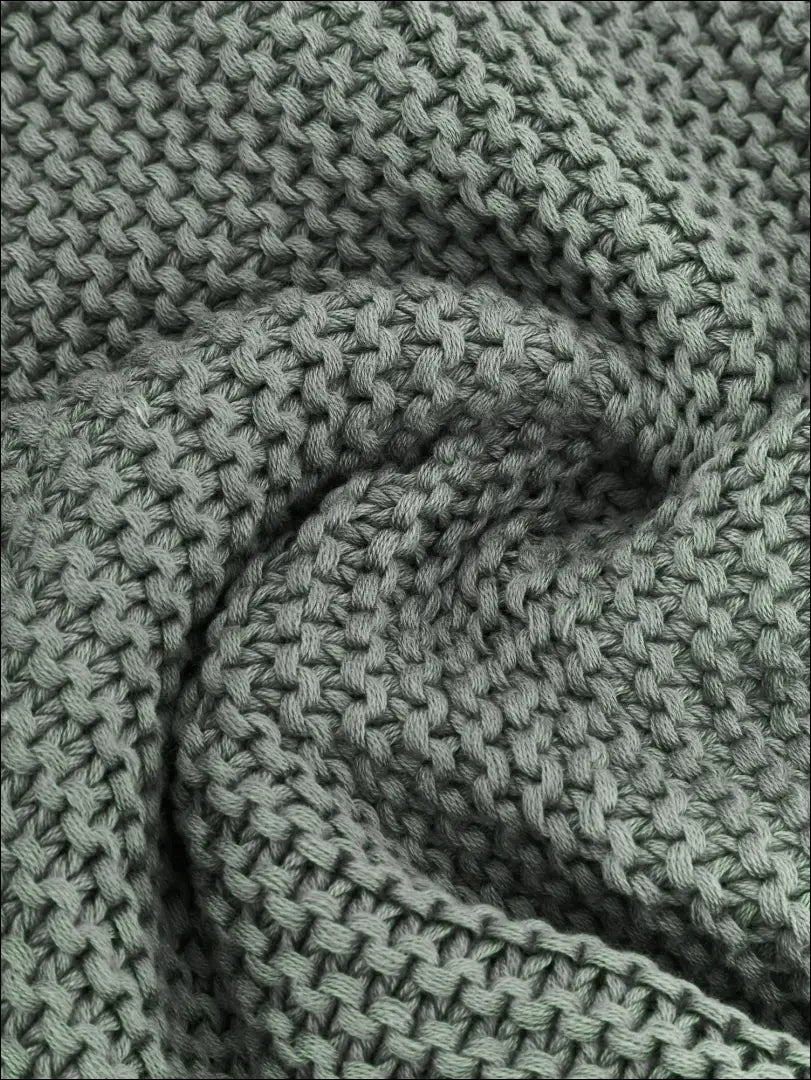 Dekoratyvinė megzta pagalvėlė DI4298 - €15 Save 50% __label:Pristatymas 1-2 d.d., color-zalia, interjeras,