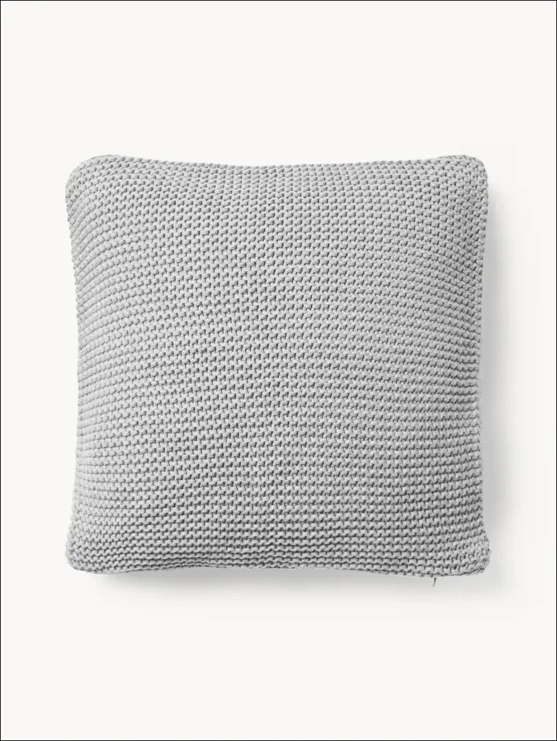 Dekoratyvinė megzta pagalvėlė DI4470 - €12 Save 55% __label:Pristatymas 1-2 d.d., color-pilka, interjeras,