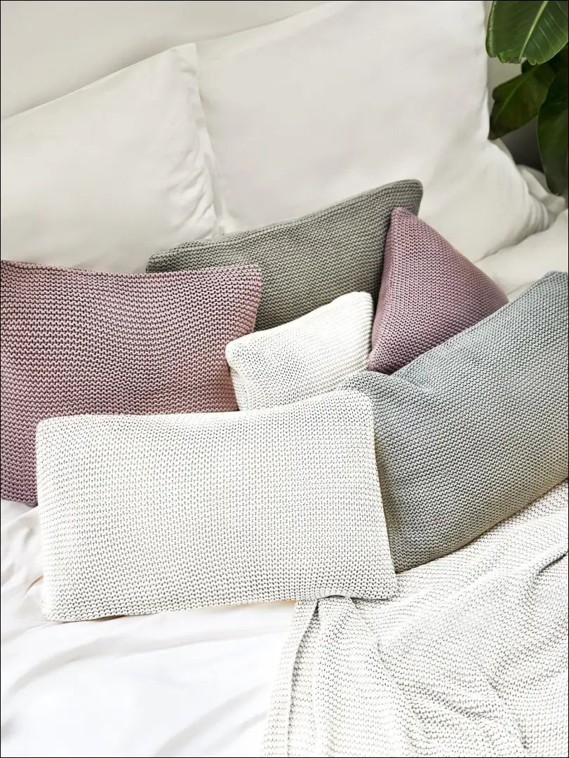 Dekoratyvinė megzta pagalvėlė DI4473 - €11 Save 55% __label:Pristatymas 1-2 d.d., color-balta, interjeras,