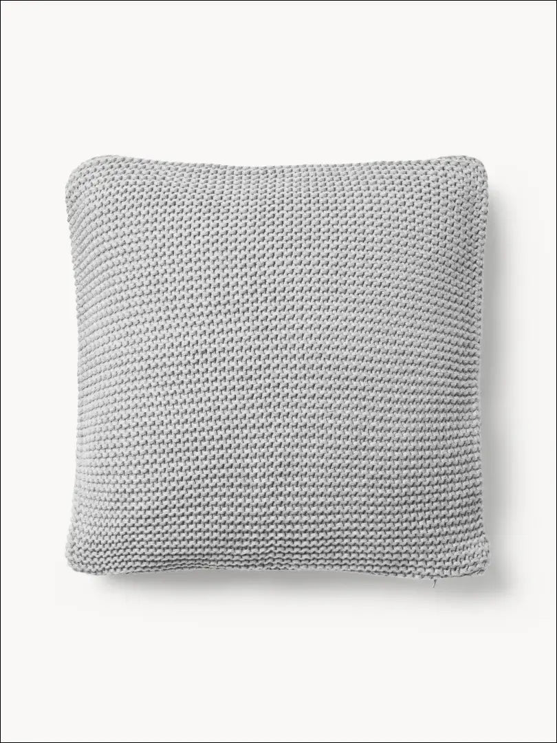 Dekoratyvinė megzta pagalvėlė DI7445 - €13 Save 50% __label:Pristatymas 1-2 d.d., color-pilka, interjeras,