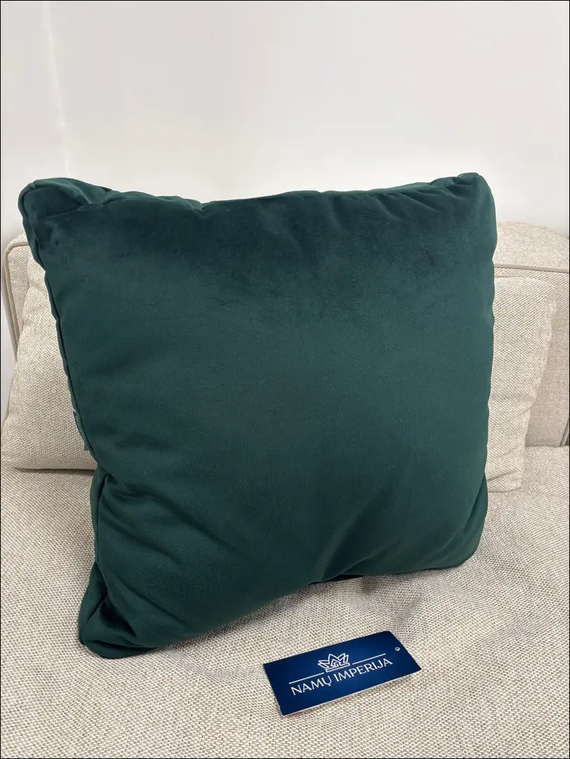 Dekoratyvinė pagalvė DI10404 - €24 Save 50% __label:Pristatymas 1-2 d.d., color-zalia, interjeras, material-aksomas,