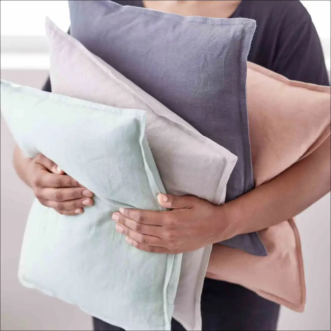 Dekoratyvinė pagalvėlė DI11816 - €9 Save 55% __label:Pristatymas 1-2 d.d., color-zalia, interjeras, material-linas,
