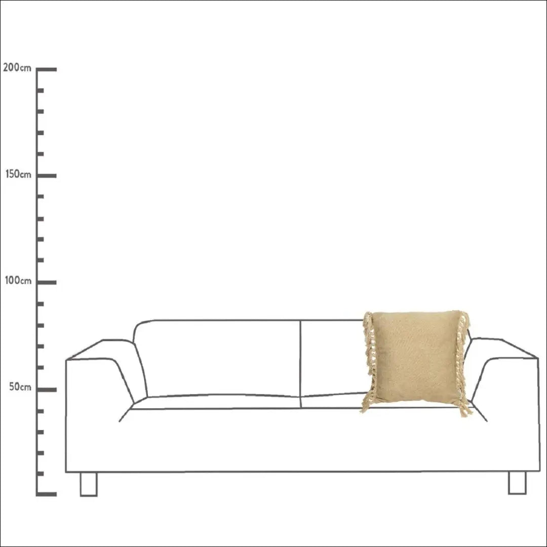 Dekoratyvinė pagalvėlė DI7385 - €23 Save 55% __label:Pristatymas 1-2 d.d., color-smelio, interjeras, material-medvilne,