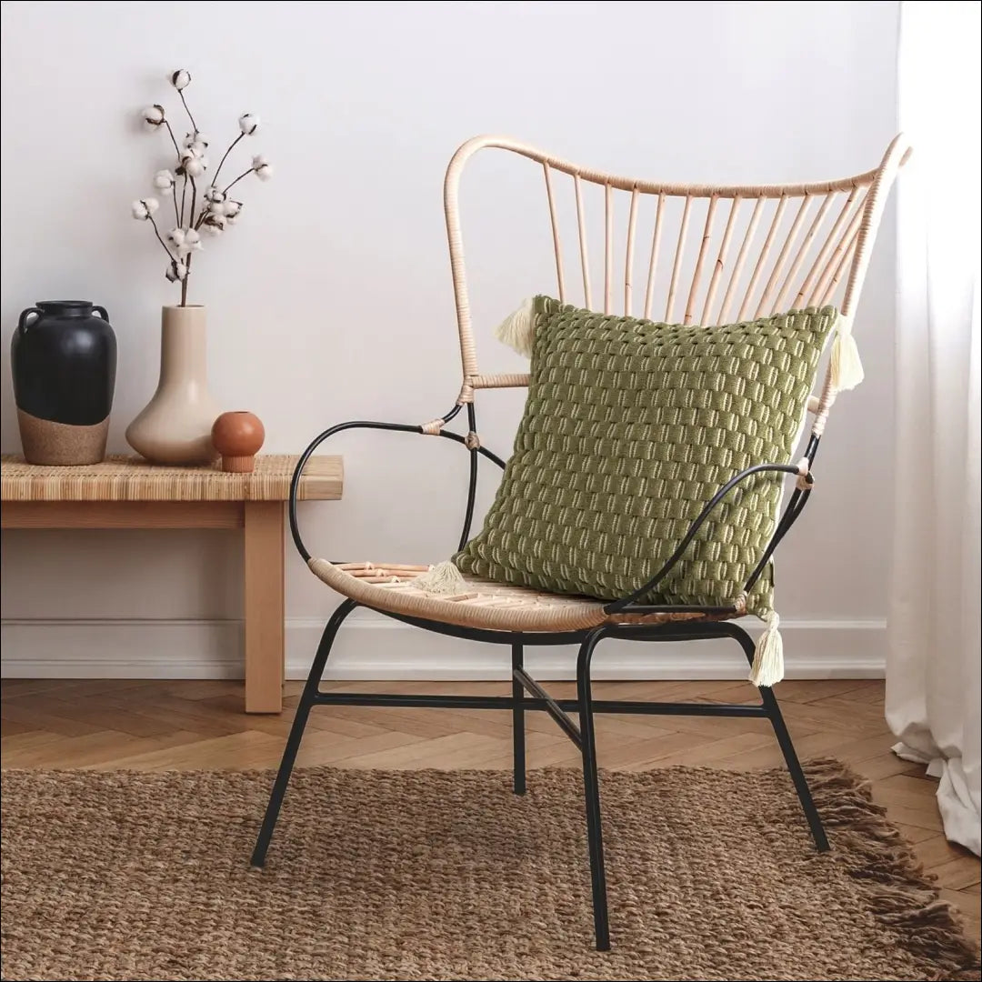 Dekoratyvinė pagalvėlė DI8879 - €11 Save 55% __label:Pristatymas 1-2 d.d., color-smelio, color-zalia, interjeras,