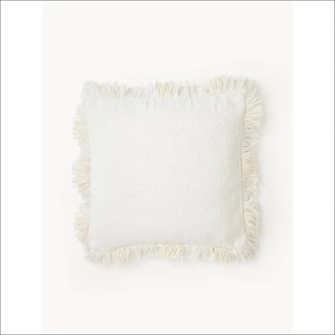 Dekoratyvinė pagalvėlė su kutais DI6404 - €15 Save 50% __label:Pristatymas 1-2 d.d., color-kremas, color-smelio,