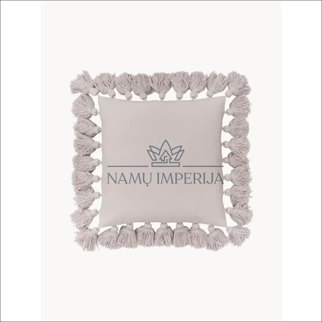 Dekoratyvinė pagalvėlė su kutais DI7083 - €9 Save 55% __label:Pristatymas 1-2 d.d., color-smelio, interjeras,