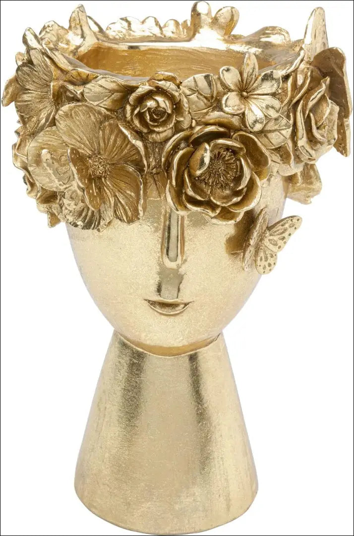 Dekoratyvinė vaza ’Kare Design’ DI10883 - €34 Save 50% 25-50, __label:Pristatymas 1-2 d.d., color-auksine, interjeras,