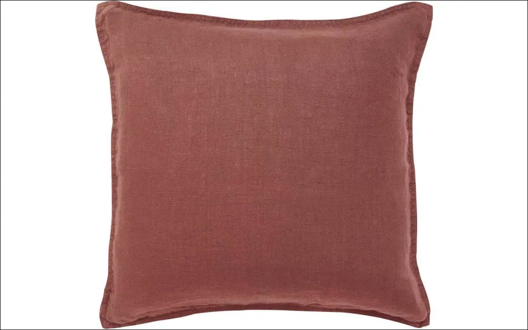 Dekoratyvinės lininės pagalvėlės užvalkalas DI7518 - €21 Save 55% __label:Pristatymas 1-2 d.d., color-raudona,