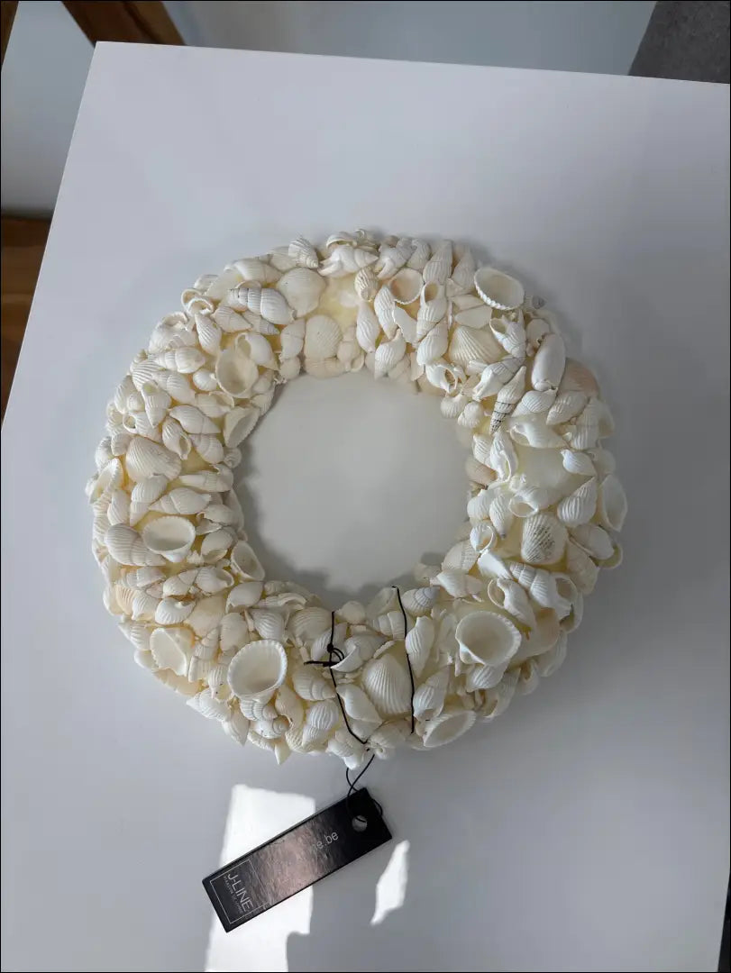 Dekoratyvinis vainikas iš kriauklių DI9509 - €18 Save 55% __label:Pristatymas 1-2 d.d., color-smelio, dekoracijos,