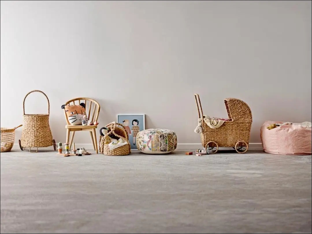 Dekoratyvinis vežimėlis DI9695 - €71 Save 55% 50-100, __label:Pristatymas 1-2 d.d., color-ruda, dekoracijos, interjeras