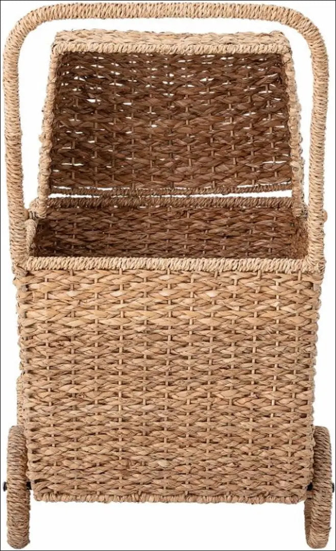 Dekoratyvinis vežimėlis DI9695 - €71 Save 55% 50-100, __label:Pristatymas 1-2 d.d., color-ruda, dekoracijos, interjeras